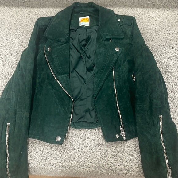 C&C California suede/leather jacket - Picture 1 of 3